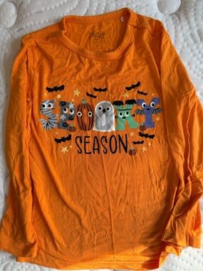 Little Sleepies "Spooky Season" Long Sleeve Halloween Tee